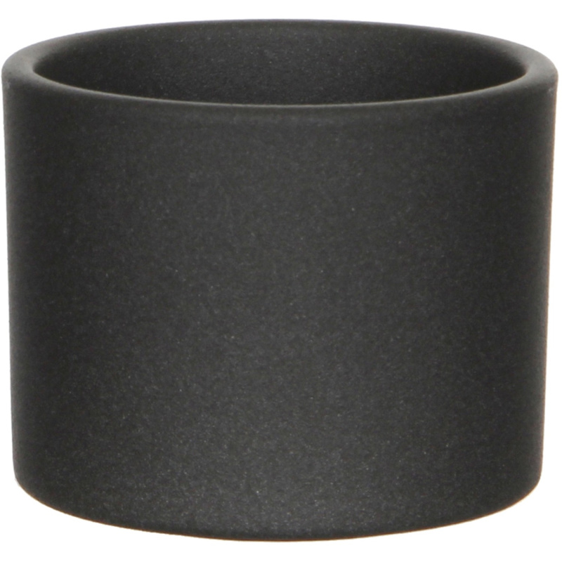Mica Decorations Obal na květináč Era tmavě šedý matný, pr. 12 x 10 cm