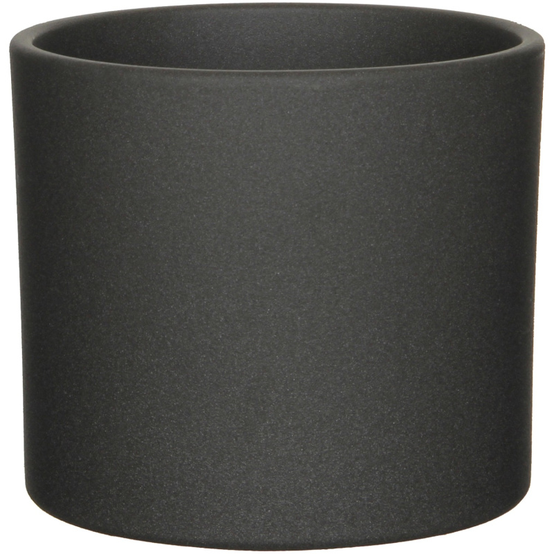 Mica Decorations Obal na květináč Era tmavě šedý matný, pr. 19,5 x 17,5 cm