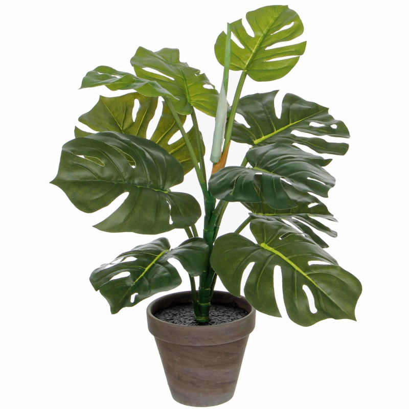 Mica Decorations Umělá květina Monstera 48 cm