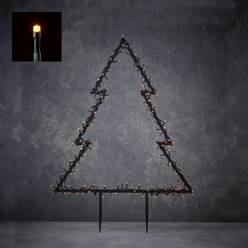 Luca Lighting Zápich stromeček, 225 LED, 72 x 100 cm