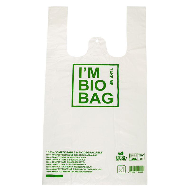 EcoPack Taška BIO kompostovatelná 28+14x48 cm bal/50 ks Balení: 50