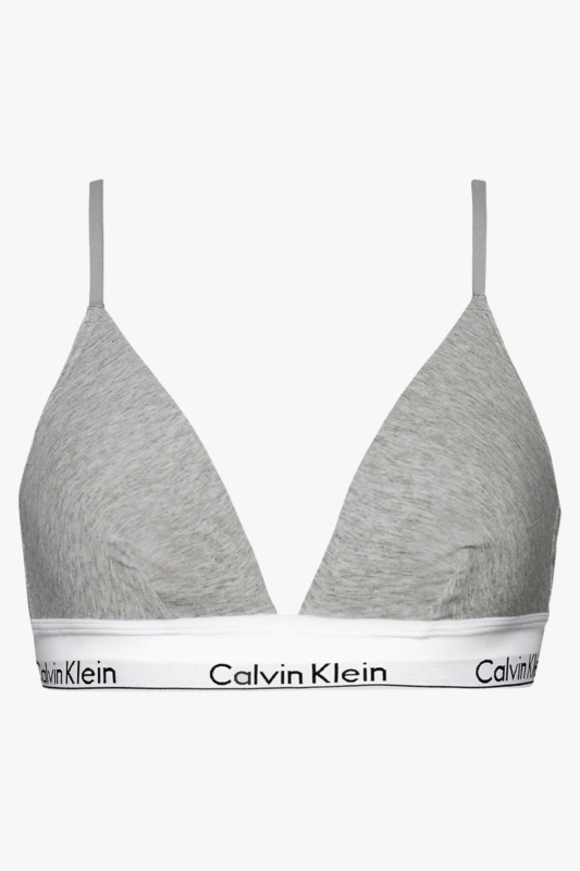 Calvin Klein dámská podprsenka šedá Velikost: XS