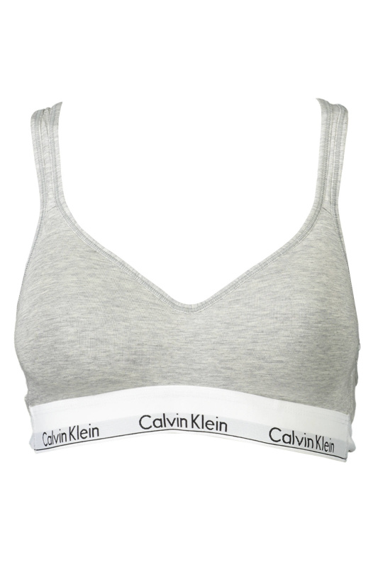 Dámská podprsenka Calvin Klein šedá (QF1654E-020) XS