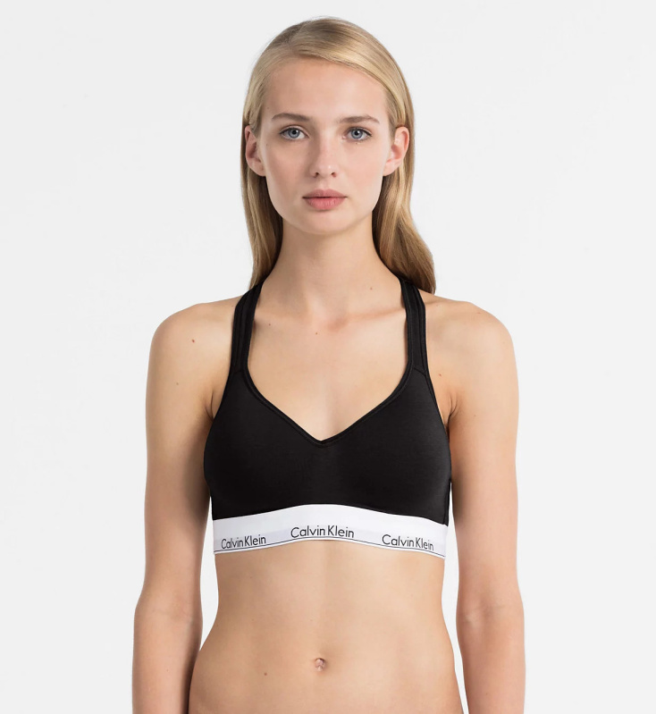 Dámská podprsenka Calvin Klein černá (QF1654E-001) S