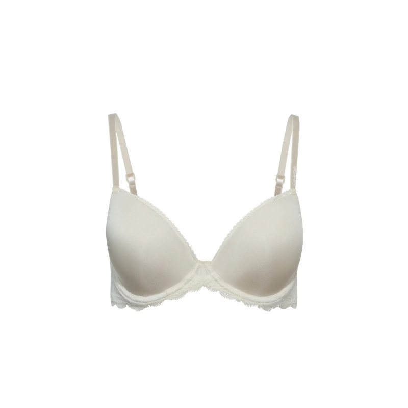 Podprsenka s kosticí QF1444E smetanová - Calvin Klein smetanová 32D