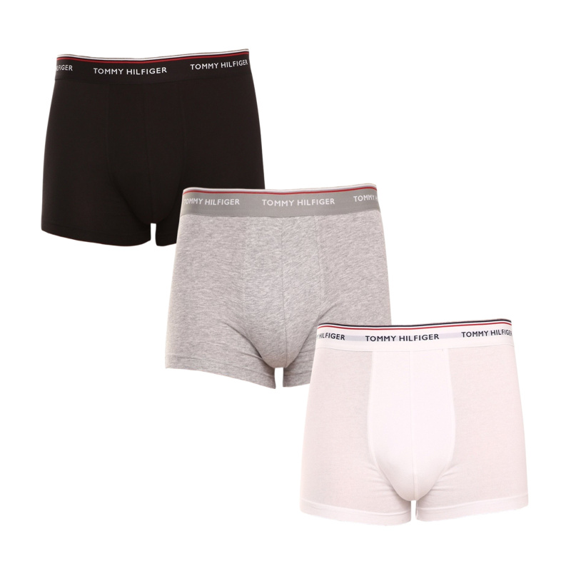 3PACK pánské boxerky Tommy Hilfiger vícebarevné (1U87903841 004) L, trenky / trenýrky