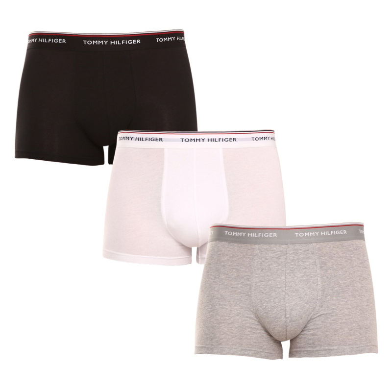 3PACK pánské boxerky Tommy Hilfiger vícebarevná (1U87903842 004) M, trenky / trenýrky