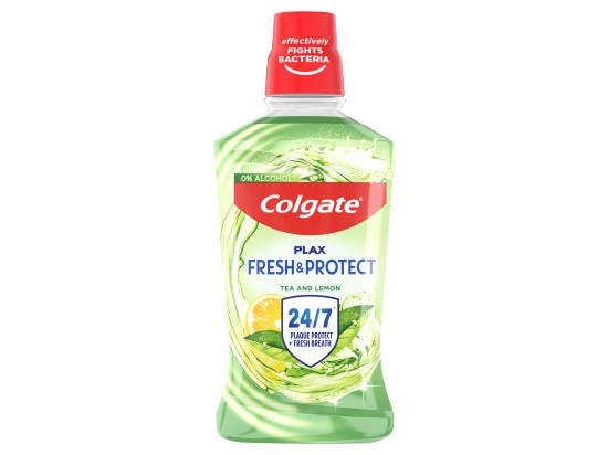 Colgate Plax Tea & Lemon ústní voda proti zubnímu plaku 500 ml