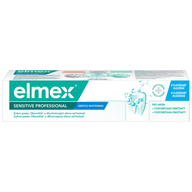 elmex Sensitive Professional Gentle Whitening Advanced Pain Relief zubní pasta pro citlivé zuby