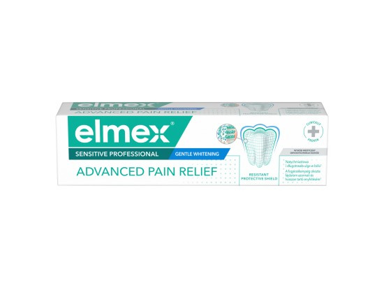 elmex Sensitive Professional Gentle Whitening Advanced Pain Relief zubní pasta pro citlivé zuby