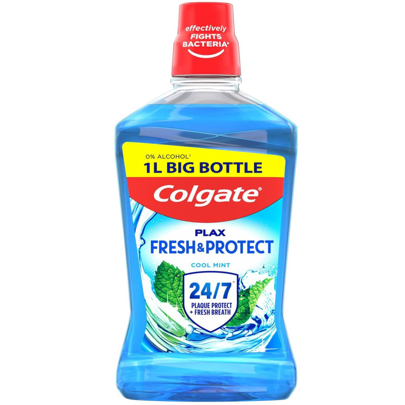 Colgate Plax Cool Mint ústní voda bez alkoholu