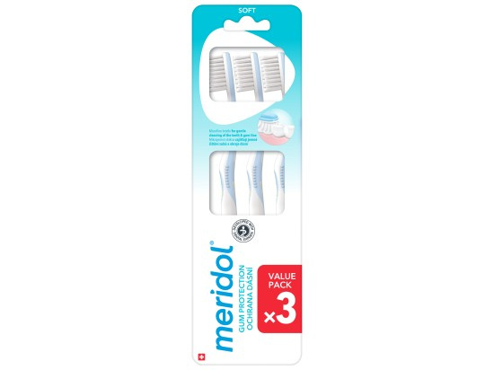 Meridol Gum Protection Soft zubní kartáčky soft 3 ks