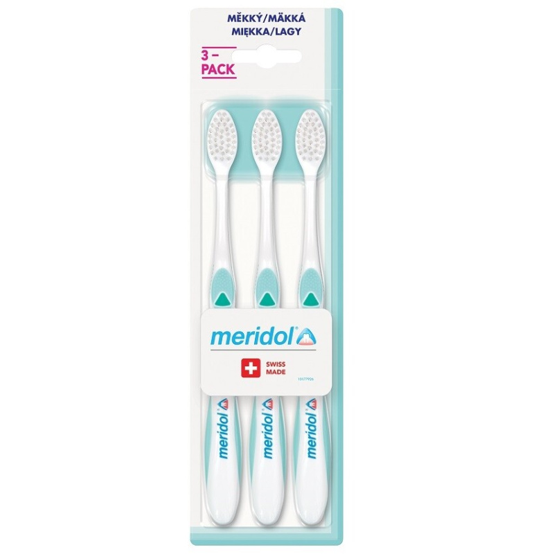 Meridol Gum Protection Soft zubní kartáčky soft 3 ks