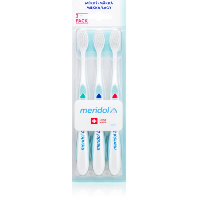 Meridol Gum Protection Soft zubní kartáčky soft 3 ks