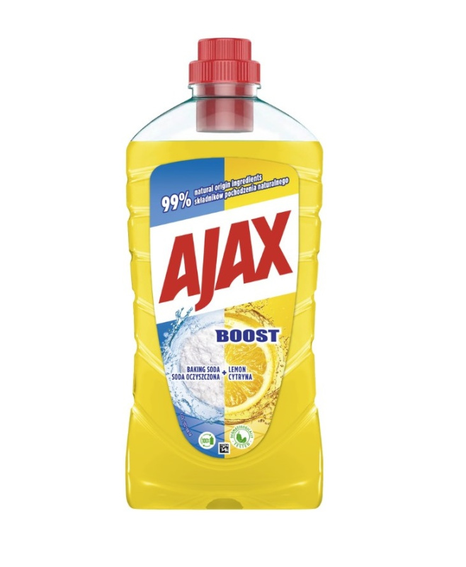 Ajax Univerzální čistíci prostředek boost baking soda, lemon