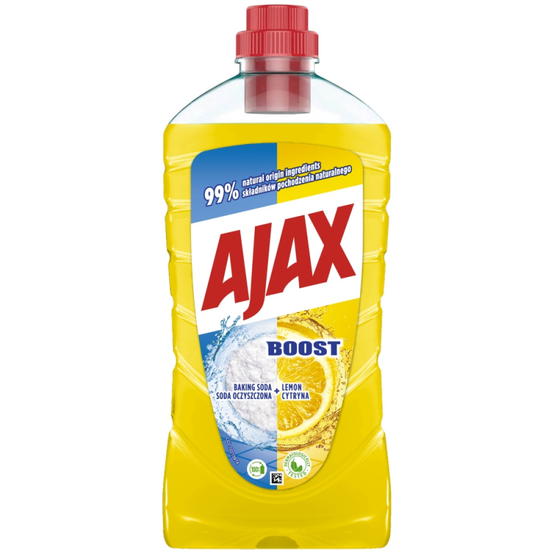 Ajax Univerzální čistíci prostředek boost baking soda, lemon