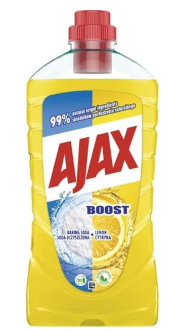 Ajax Univerzální čistíci prostředek boost baking soda, lemon