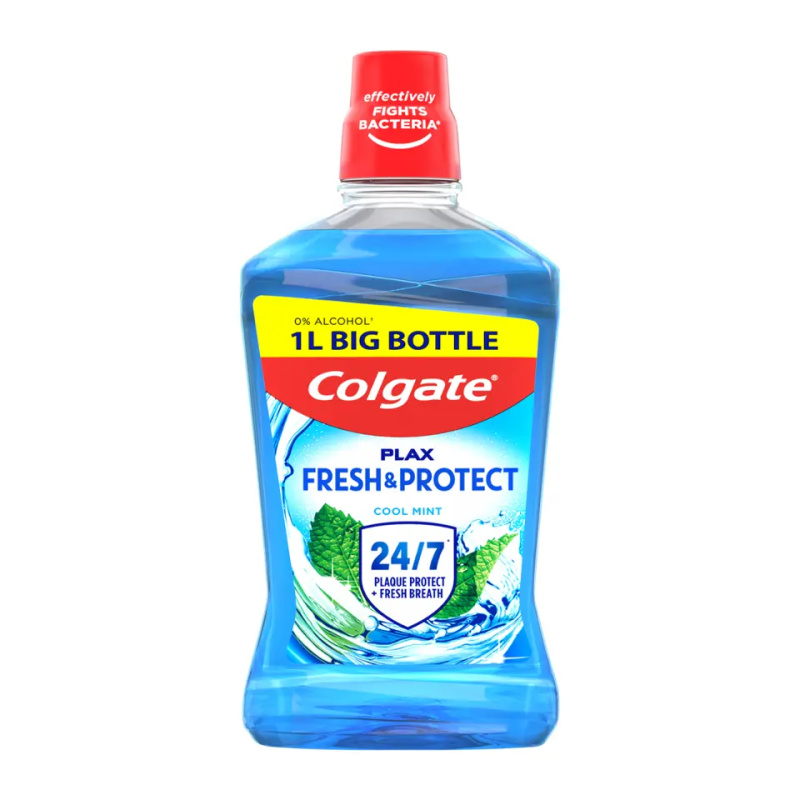 COLGATE Plax Ústní voda bez alkoholu Cool Mint 1000 ml