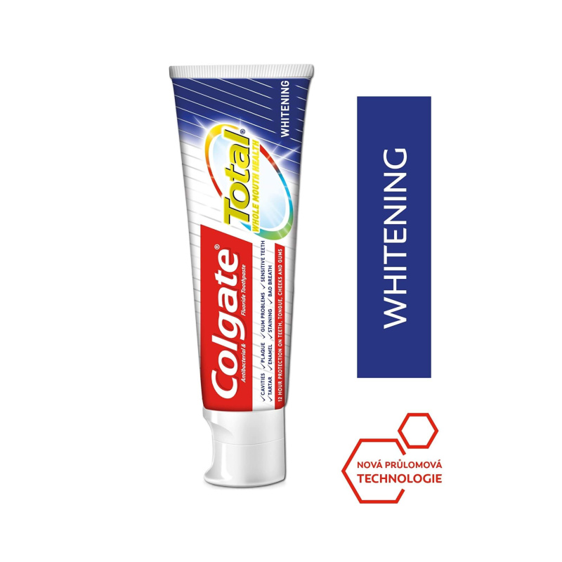 Colgate Total Active Prevention Whitening bělicí zubní pasta 75 ml