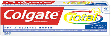 Colgate Total Active Prevention Whitening bělicí zubní pasta 75 ml