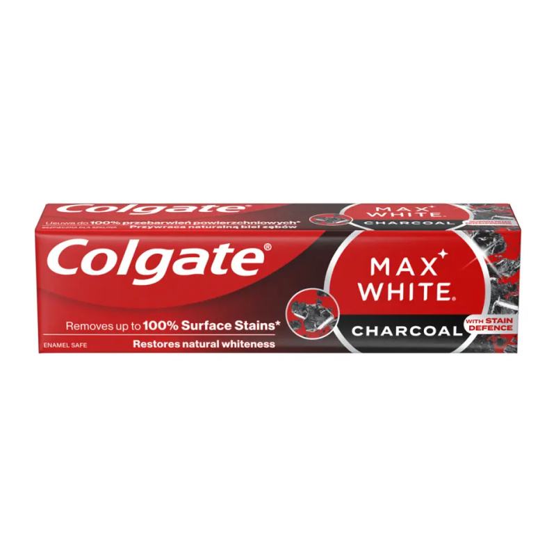 Colgate Max White Charcoal bělicí zubní pasta 75 ml