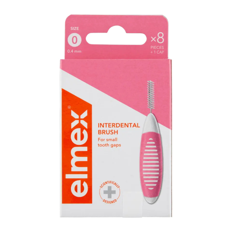 Elmex Interdental Brush mezizubní kartáčky 0.4 mm 8 ks