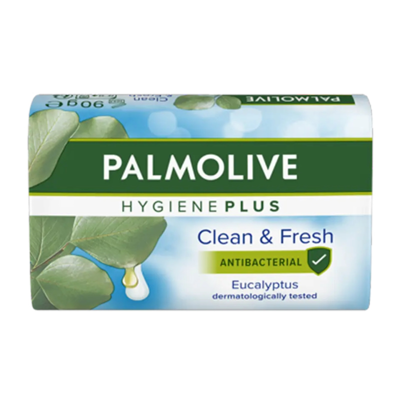Palmolive Hygiene Plus Eucalyptus tuhé mýdlo 90 g
