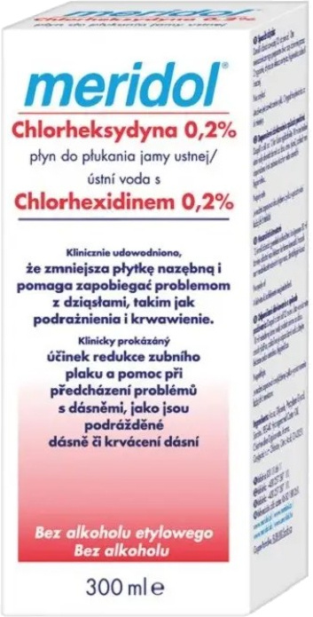 Meridol Chlorhexidine ústní voda 300 ml
