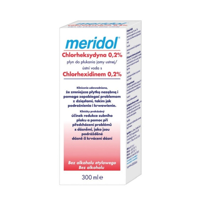 Meridol Chlorhexidine ústní voda 300 ml