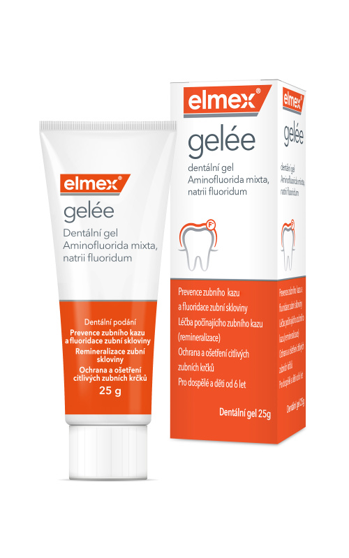 ELMEX GELÉE 33,19MG/G+22,1MG/G Dentální gel 25G
