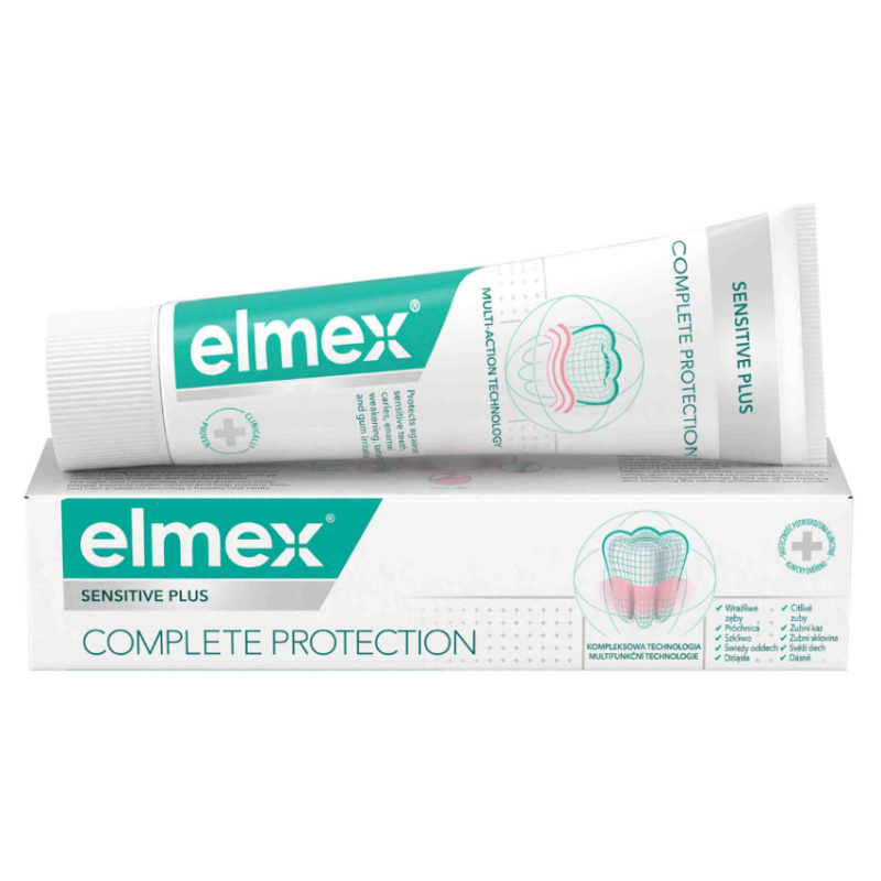 elmex Sensitive Plus Complete Protection zubní pasta pro kompletní ochranu zubů