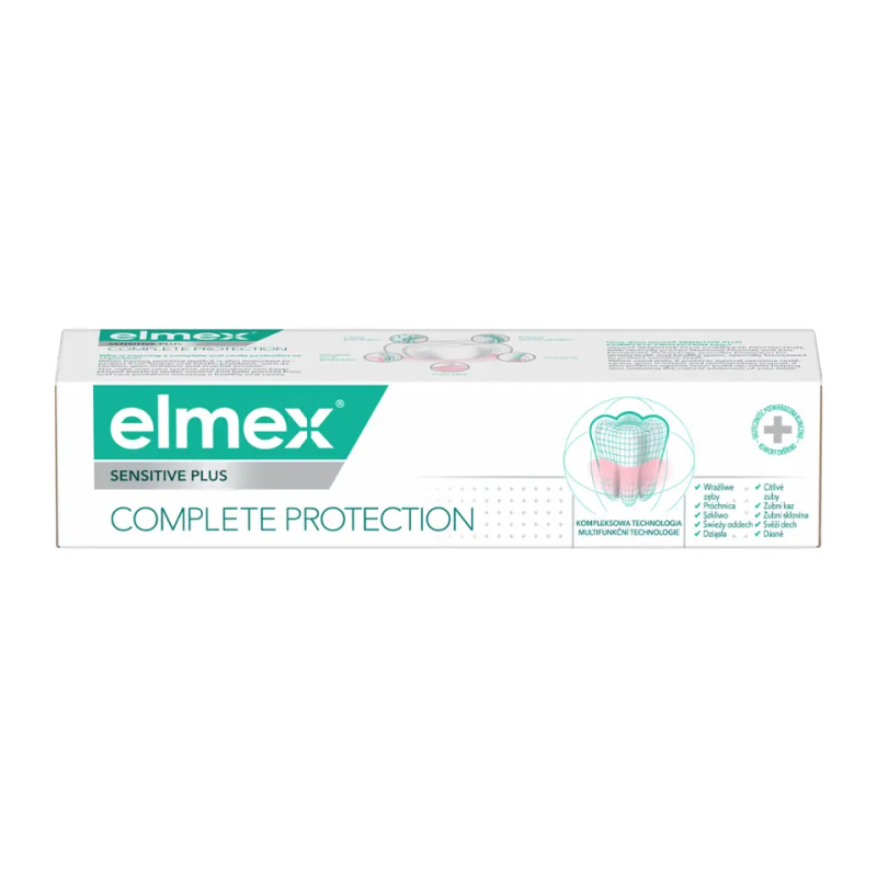 elmex Sensitive Plus Complete Protection zubní pasta pro kompletní ochranu zubů