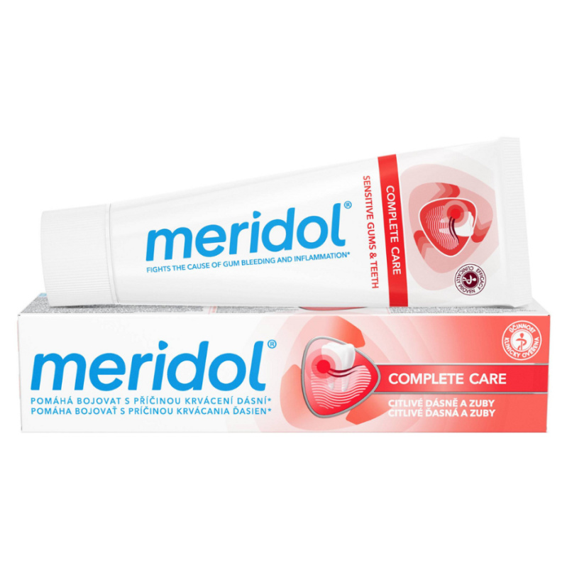 Meridol Complete Care zubní pasta pro citlivé zuby 75 ml