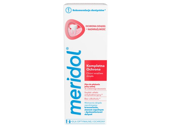 Meridol Complete Care ústní voda (bez alkoholu) 400 ml