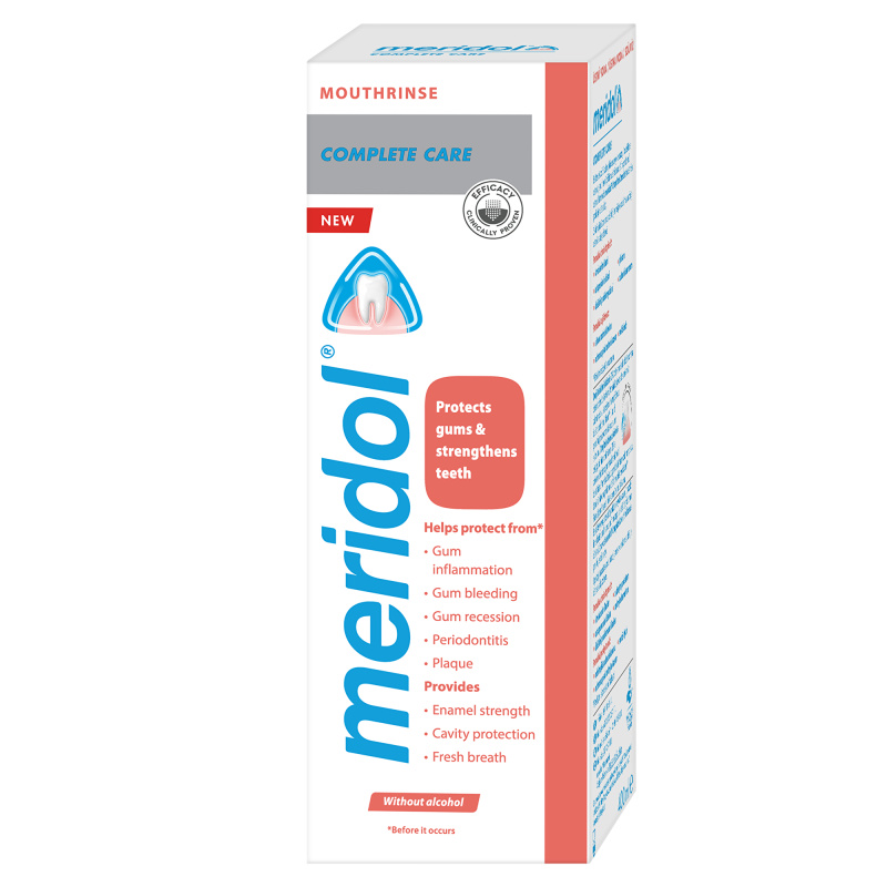 Meridol Complete Care ústní voda (bez alkoholu) 400 ml