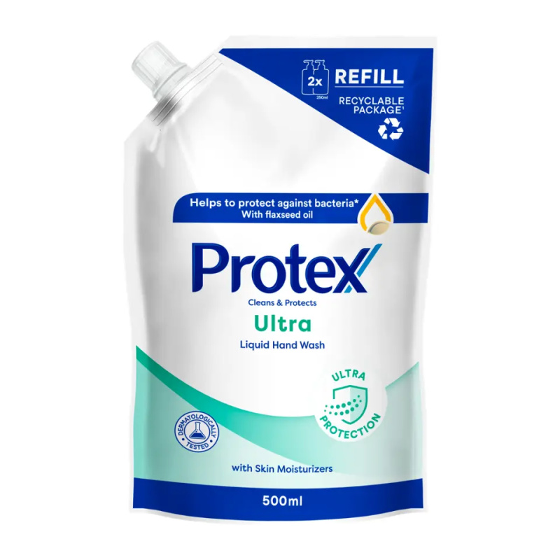 Protex Ultra tekuté mýdlo na ruce náhradní náplň 500 ml