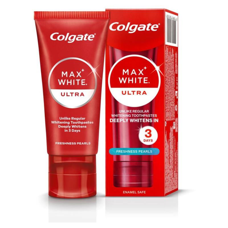 Colgate Max White Ultra Freshness Pearls bělicí pasta 50 ml