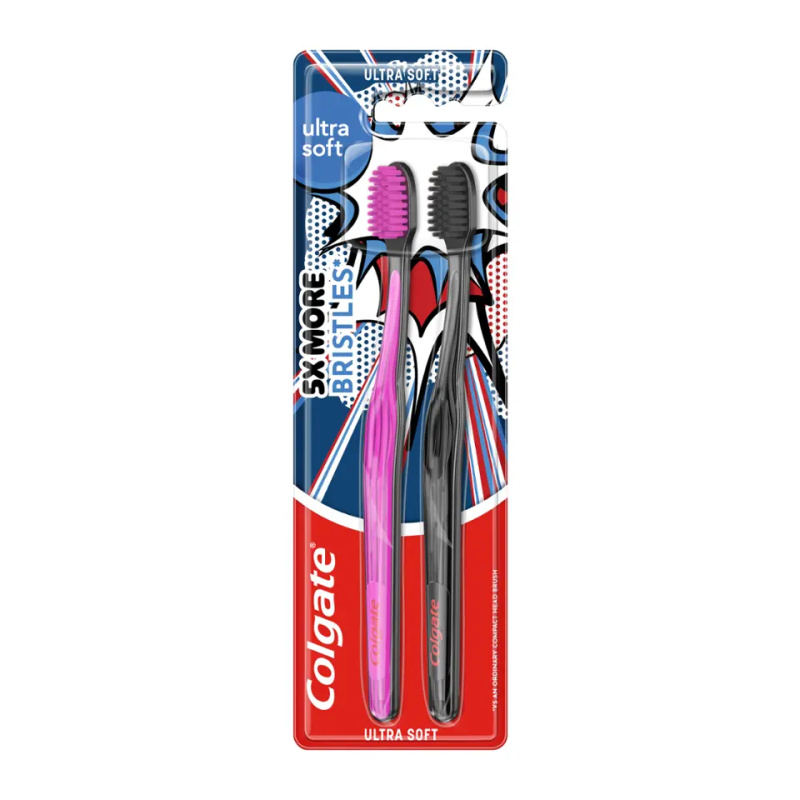 COLGATE Ultra Soft zubní kartáček měkký 2ks