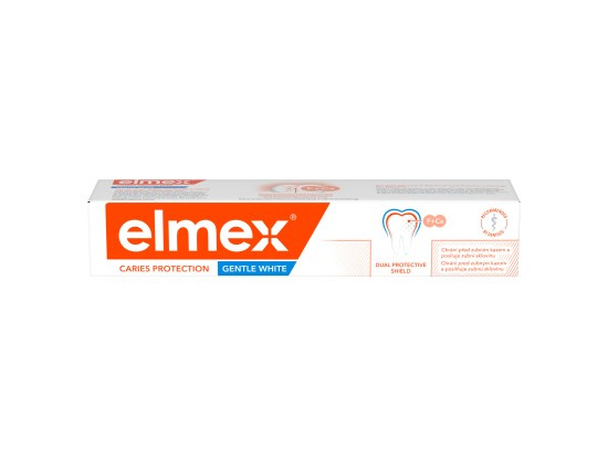 Elmex Caries Protection Gentle White bělicí zubní pasta s fluoridem 75 ml