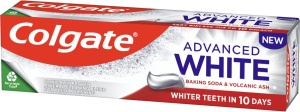 Colgate Advanced White Volcanic Ash and Baking Soda přírodní zubní pasta 75