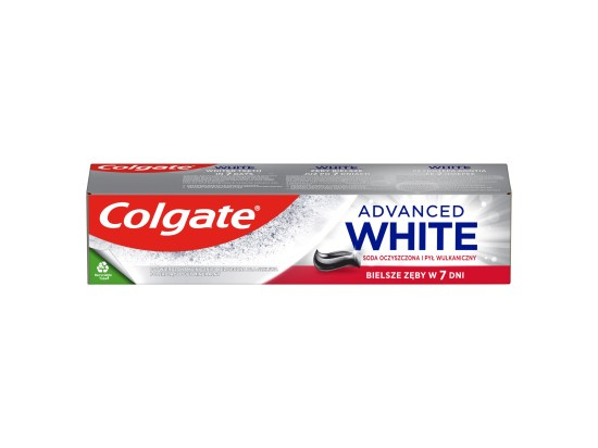 Colgate Advanced White Volcanic Ash and Baking Soda přírodní zubní pasta 75