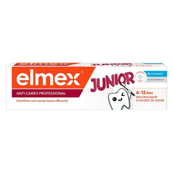 Elmex Junior Caries Protection zubní pasta pro děti 6-12 Years 75 ml