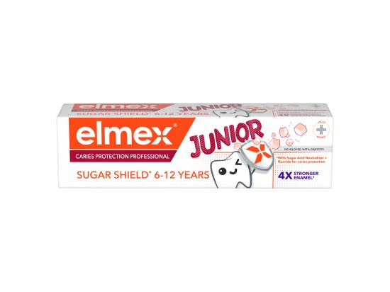 Elmex Junior Caries Protection zubní pasta pro děti 6-12 Years 75 ml