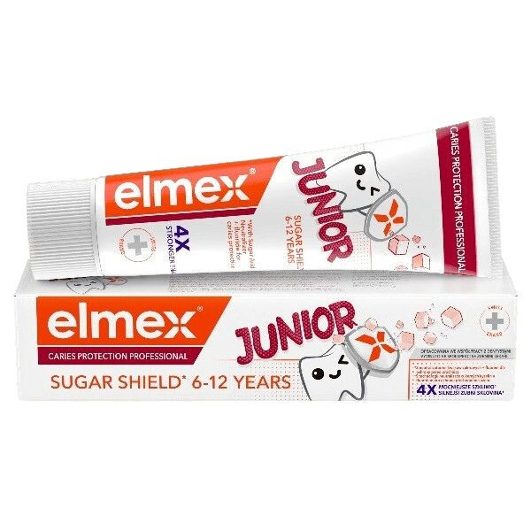 Elmex Junior Caries Protection zubní pasta pro děti 6-12 Years 75 ml