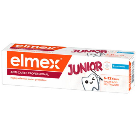 Elmex Junior Caries Protection zubní pasta pro děti 6-12 Years 75 ml
