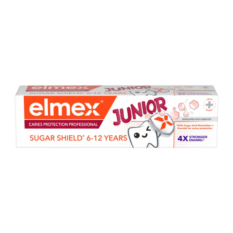 Elmex Junior Caries Protection zubní pasta pro děti 6-12 Years 75 ml