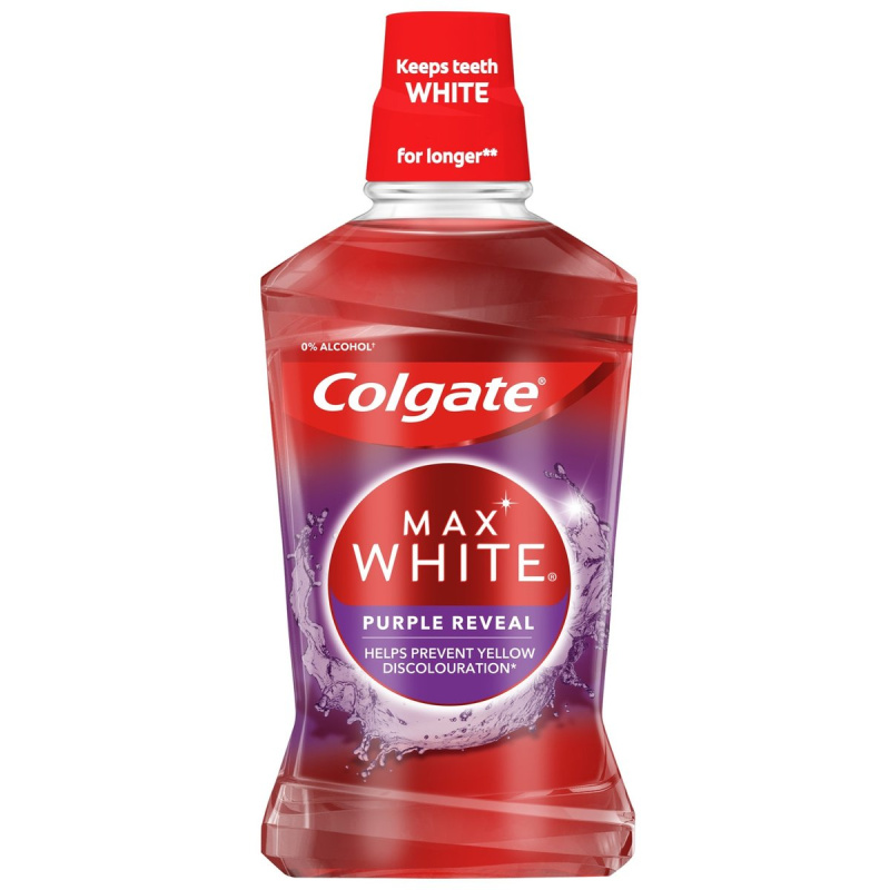 Colgate Max White Purple Reveal ústní voda