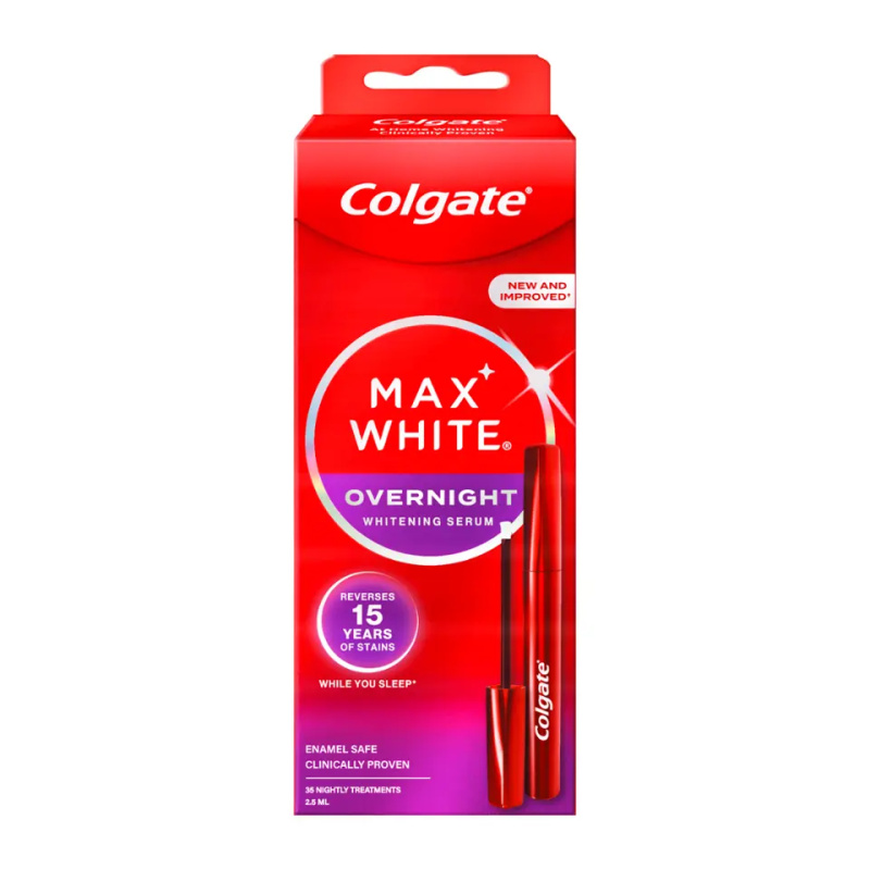 Colgate Max White Overnight bělicí sérum 2.5 ml