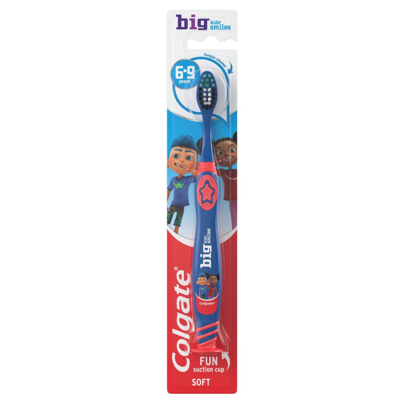 Colgate Big Kids Smiles dětský zubní kartáček pro děti 6–9 let