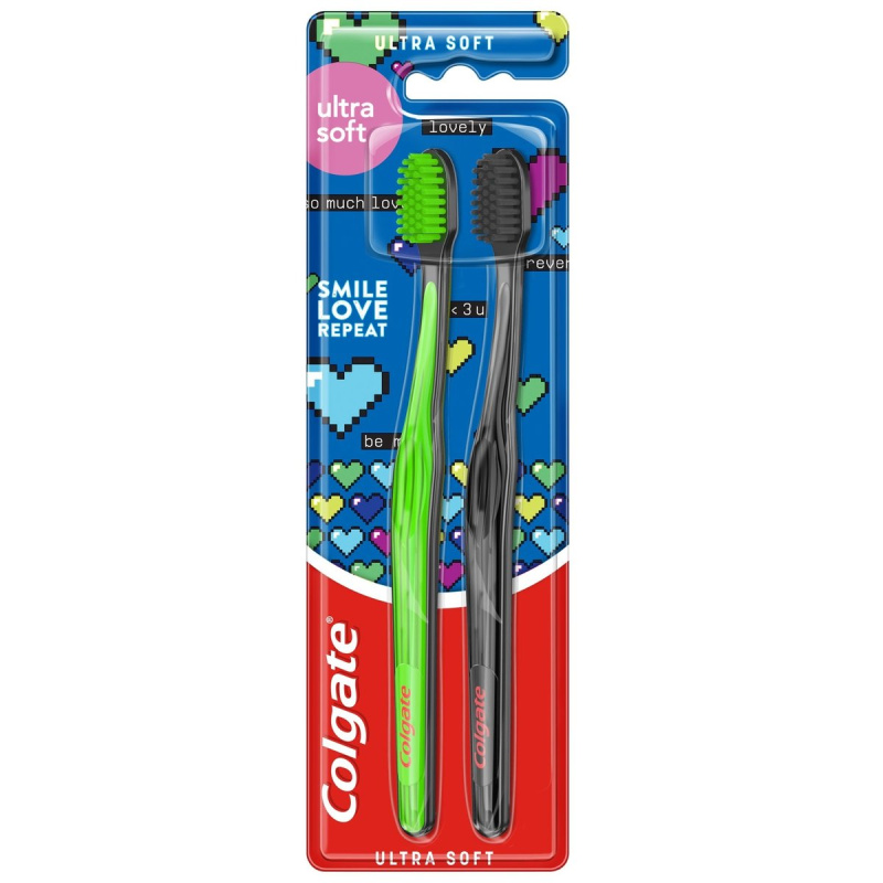 Colgate Duo Love zubní kartáčky 2 ks